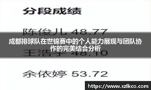 成都排球队在世锦赛中的个人能力展现与团队协作的完美结合分析